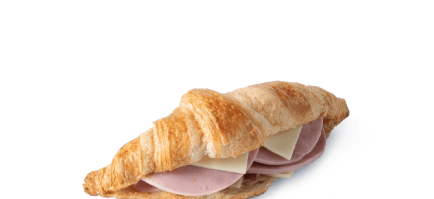 Круассан классический с ветчиной и сыром от 155 ₽